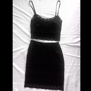 MOSCHINO ✨ Silk Top and Skirt